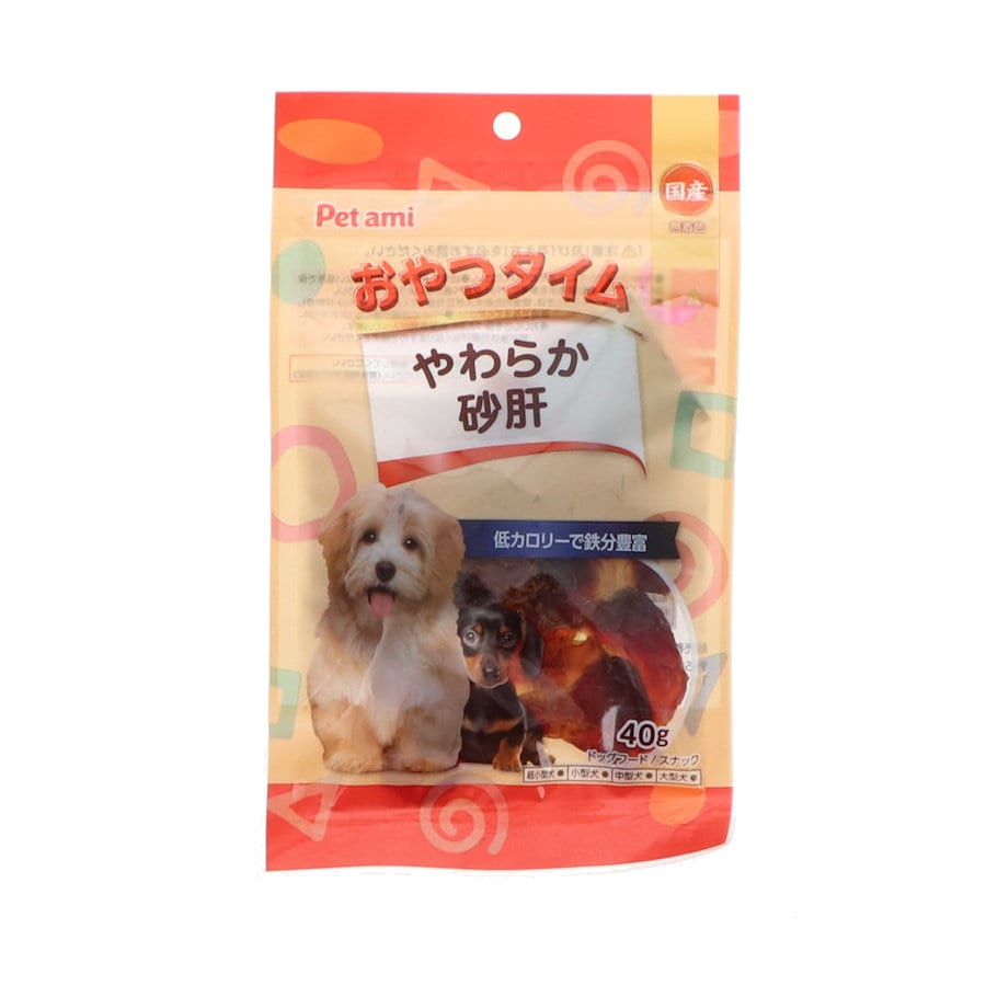 Ｐｅｔａｍｉ　国産　やわらか砂肝　４０ｇ