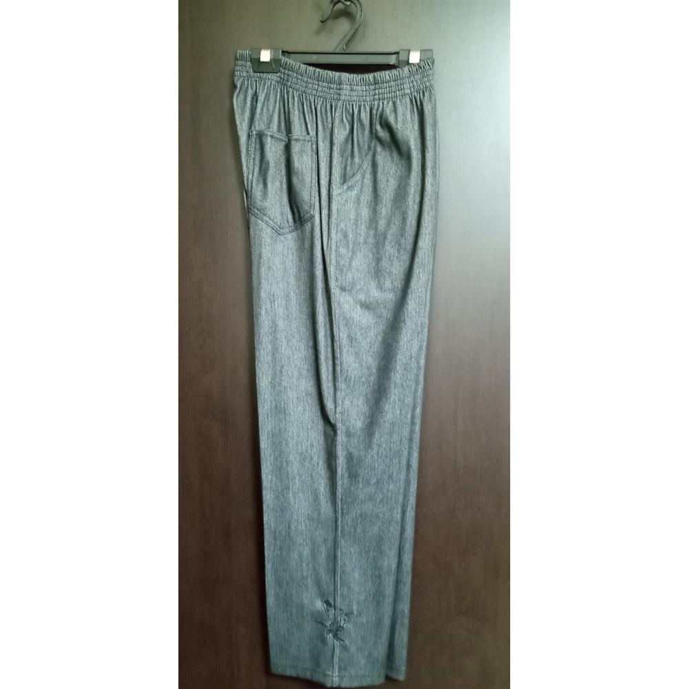 ニットデニムフリーパンツ　コン　Ｌ　５０９４１