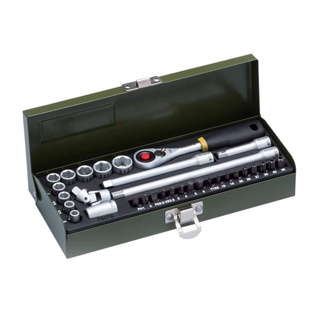 ＰＲＯＸＸＯＮ（プロクソン）　３２点・精密マグネットソケット＋ビットセット