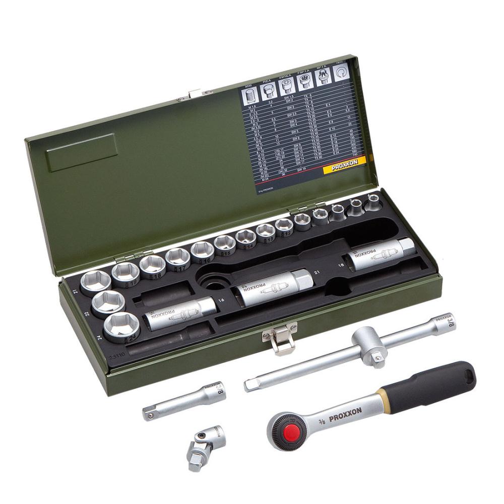 ＰＲＯＸＸＯＮ（プロクソン）　２４点・ソケットレンチセット　３／８