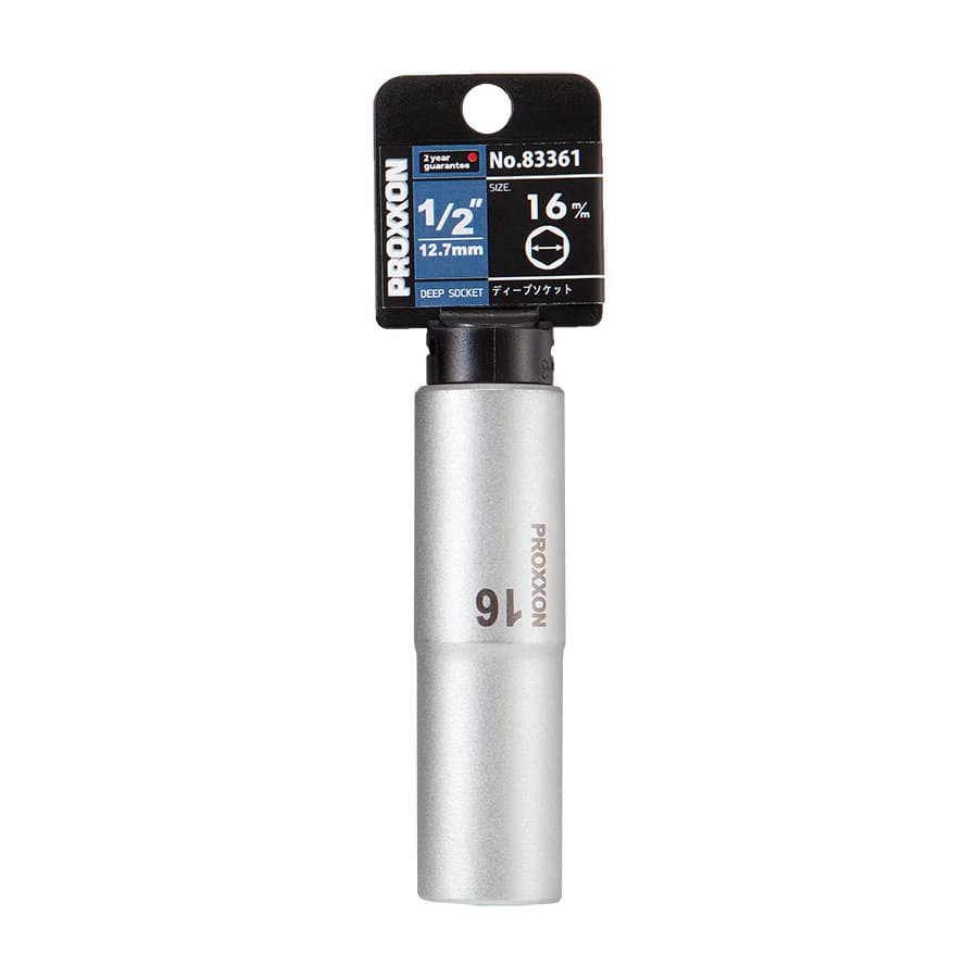 ＰＲＯＸＸＯＮ（プロクソン）　ディープソケット　１／２　１６ｍｍ
