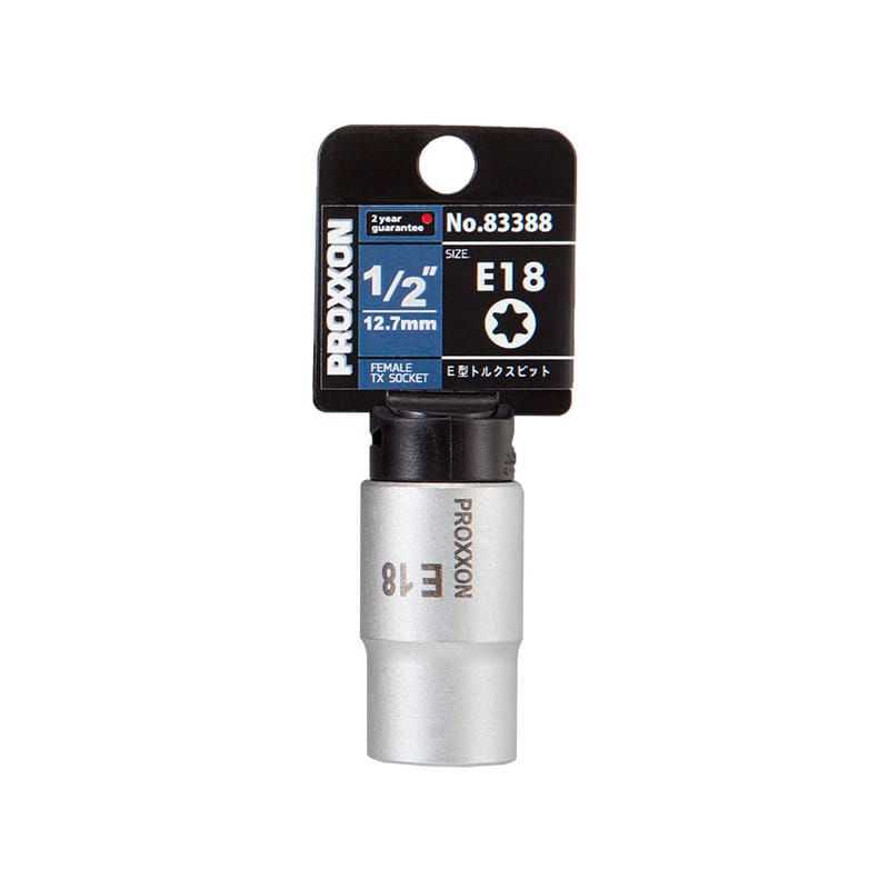 ＰＲＯＸＸＯＮ（プロクソン）　Ｅ型トルクスソケット　１／２　Ｅ１８