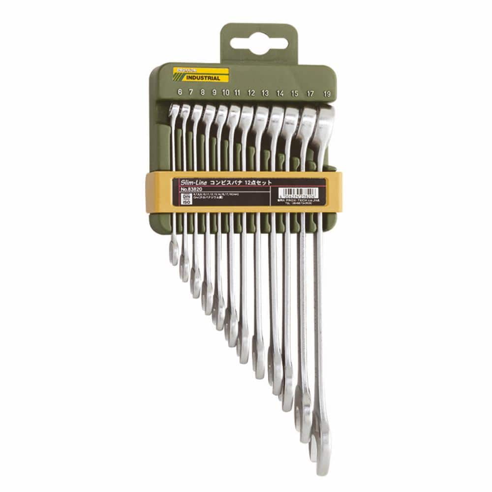 ＰＲＯＸＸＯＮ（プロクソン）　Ｓｌｉｍ－Ｌｉｎｅ　コンビスパナ　１２点セット