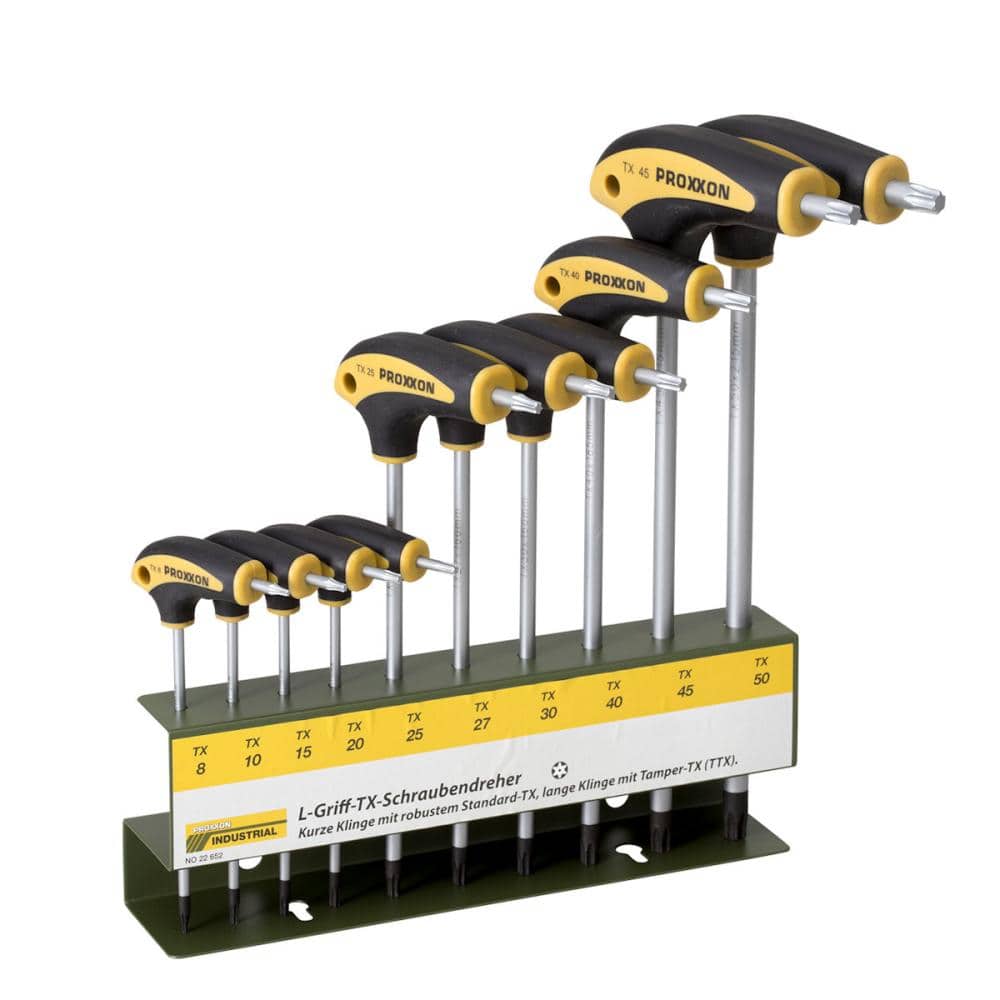 ＰＲＯＸＸＯＮ（プロクソン）　Ｌグリップトルクスレンチ　１０点セット