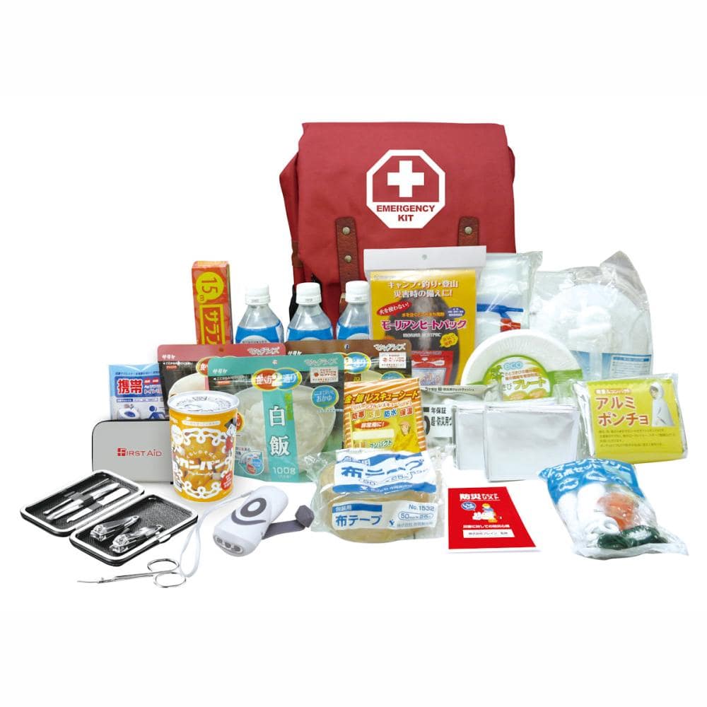 防災３７点セット　レッド　ＢＲ－９２１Ｎ