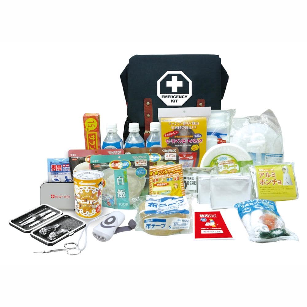 防災３７点セット　ブラック　ＢＲ－９２１Ｎ