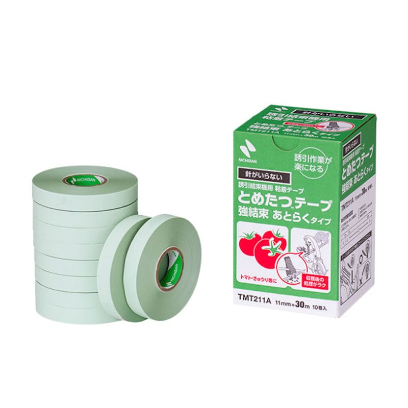 ニチバン　とめたつテープ　強結束あとらくタイプ　１１ｍｍ×３０ｍ　１０巻入　ＴＭＴ２１１Ａ
