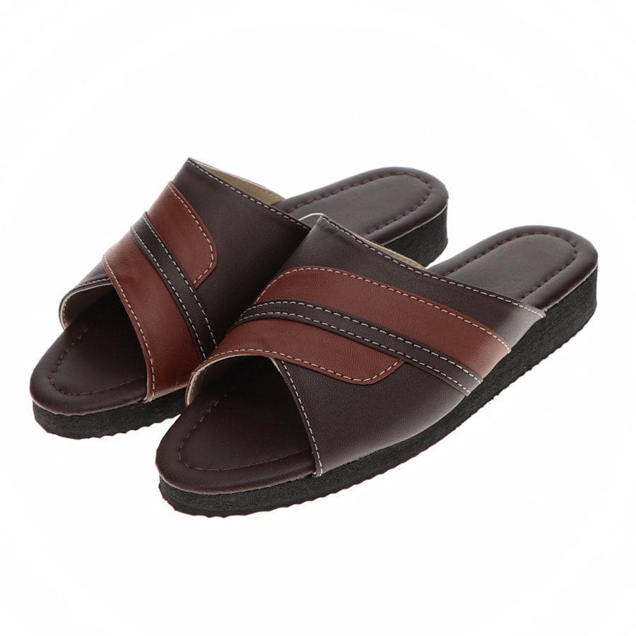 你的品牌名　婦人軽量サンダル　ブラウン　Ｌ