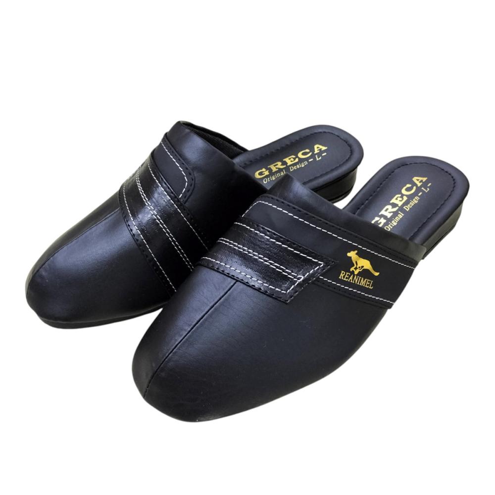 你的品牌名　紳士防寒スパイク付きサンダル　ブラック　Ｍ