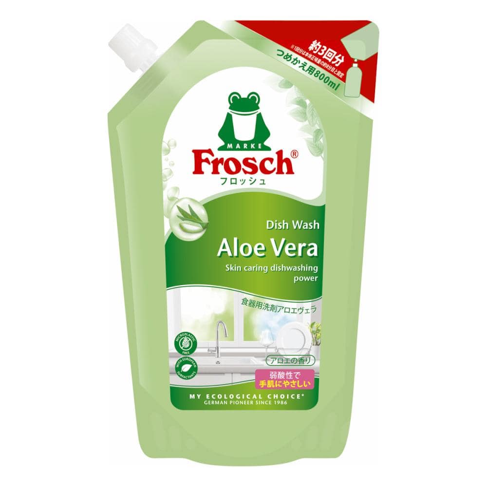 旭化成　フロッシュ　アロエヴェラ　詰め替え用　８００ｍＬ