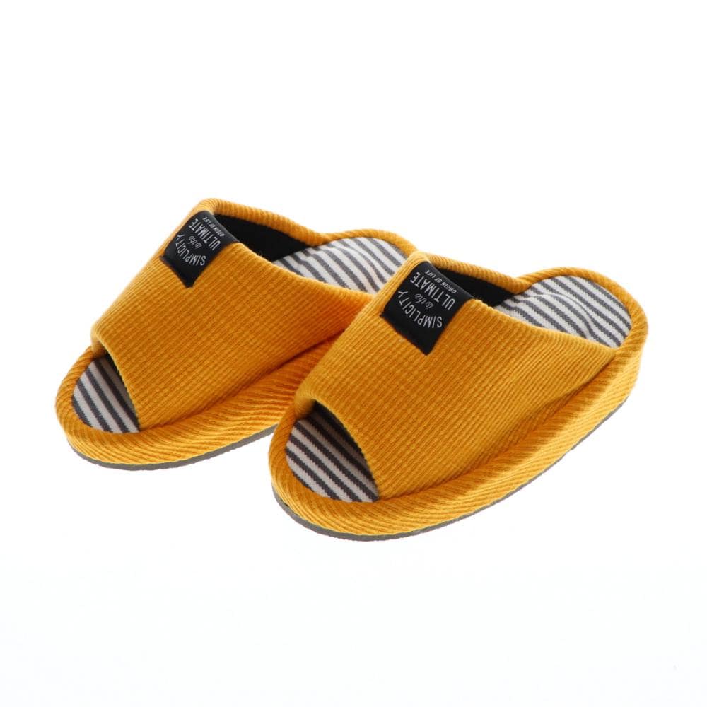 やまかわ　健康スリッパミニ　イエロー