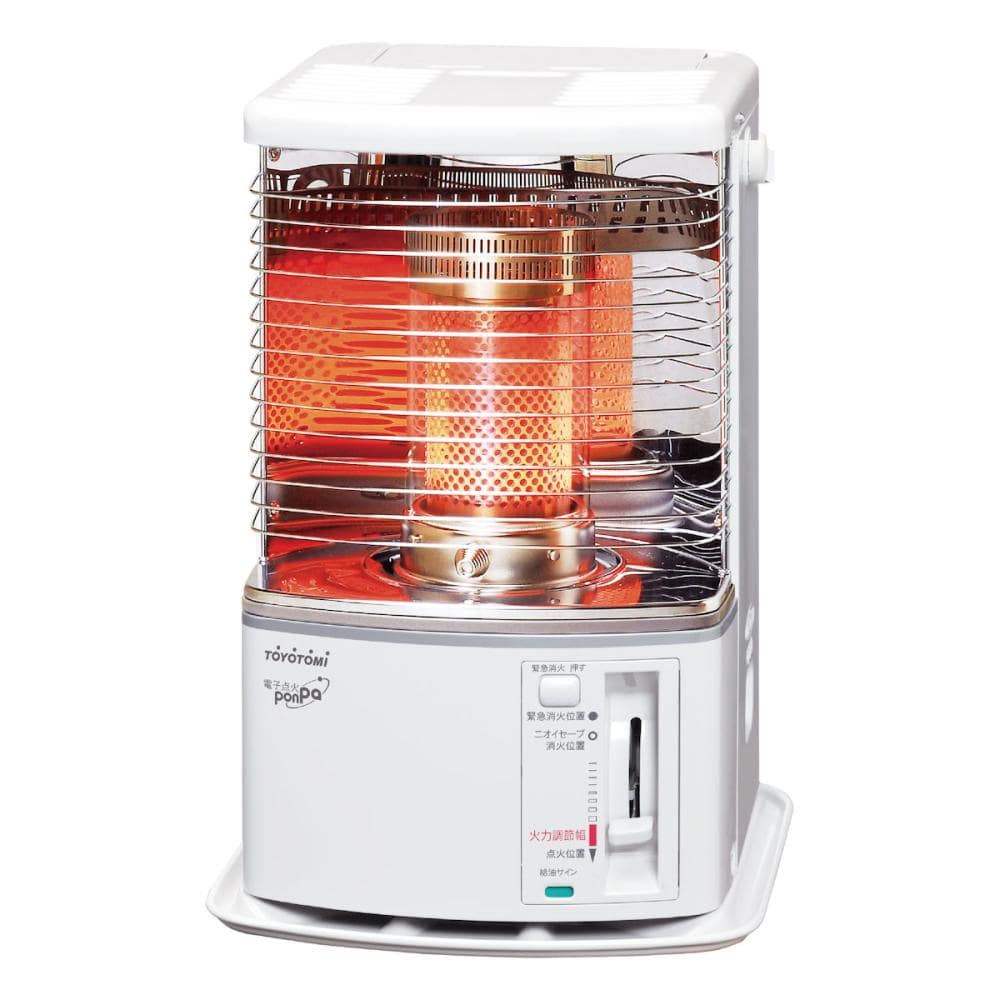トヨトミ　石油ストーブ　木造８畳　ホワイト　ＲＳ－Ｈ２９２４（Ｗ）