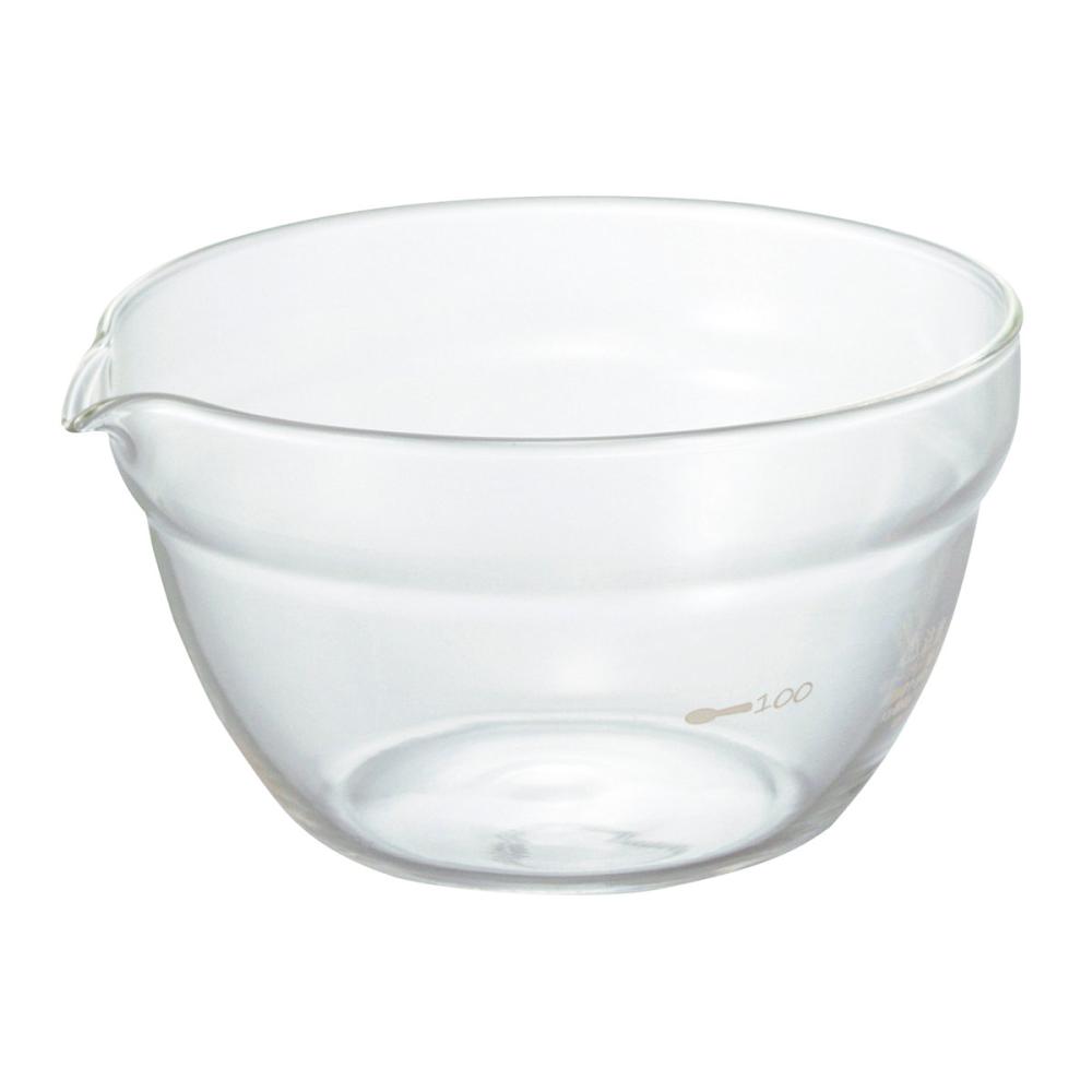 ハリオ　耐熱ガラス製片口ボウル　２００ｍＬ　ＫＢ－２０－ＢＫ