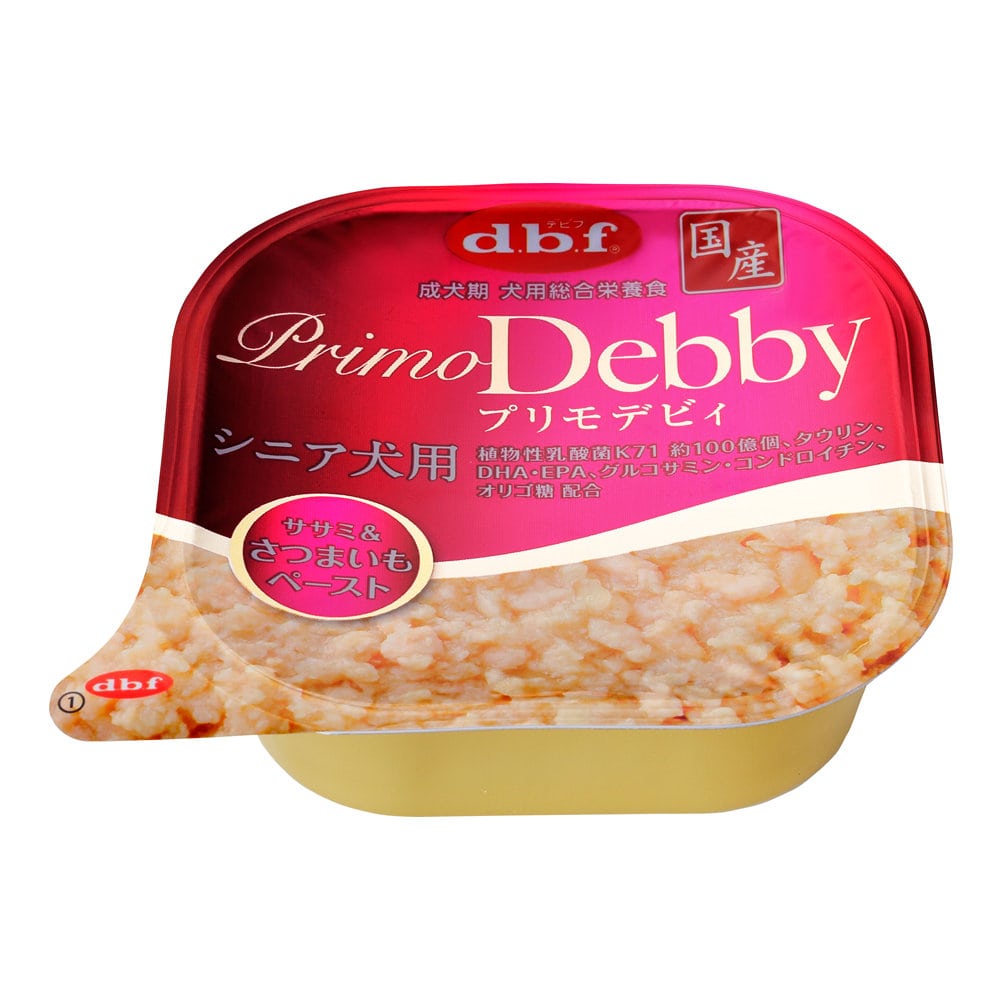 ｄｂｆ　プリモデビィ　シニア犬用　ササミ＆さつまいもペースト　９５ｇ