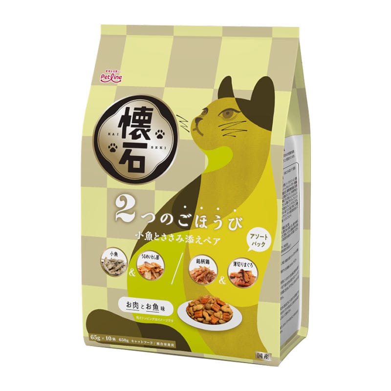 小魚とささみ添えペア