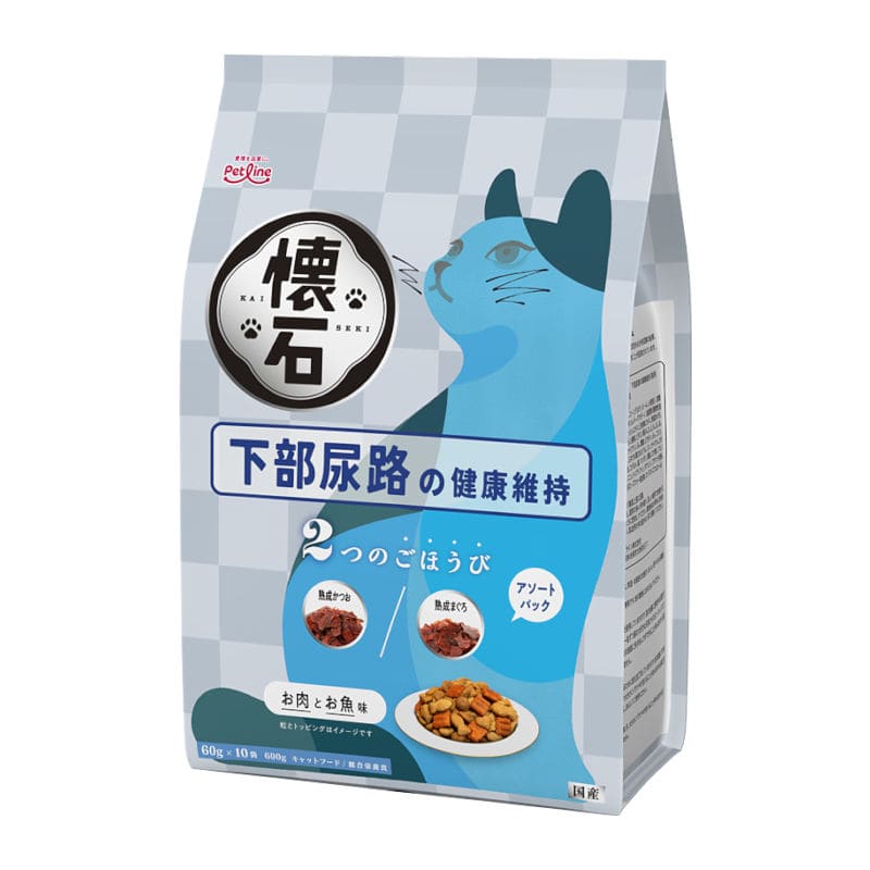 ペットライン　懐石　２つのごほうび　下部尿路の健康維持　６００ｇ