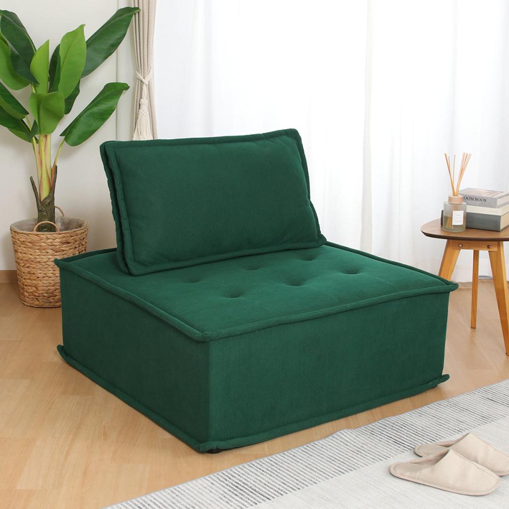 不二貿易　ＭＹ　ＳＴＹＬＥソファ　１人掛け　フォレストグリーン　ＦＯＧ　ＣＤ８６９０５