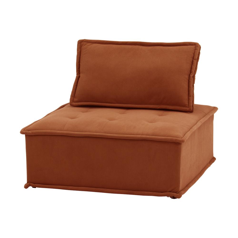 不二貿易　ＭＹ　ＳＴＹＬＥソファ　１人掛け　オレンジ　ＯＲ　ＣＤ８６９０３