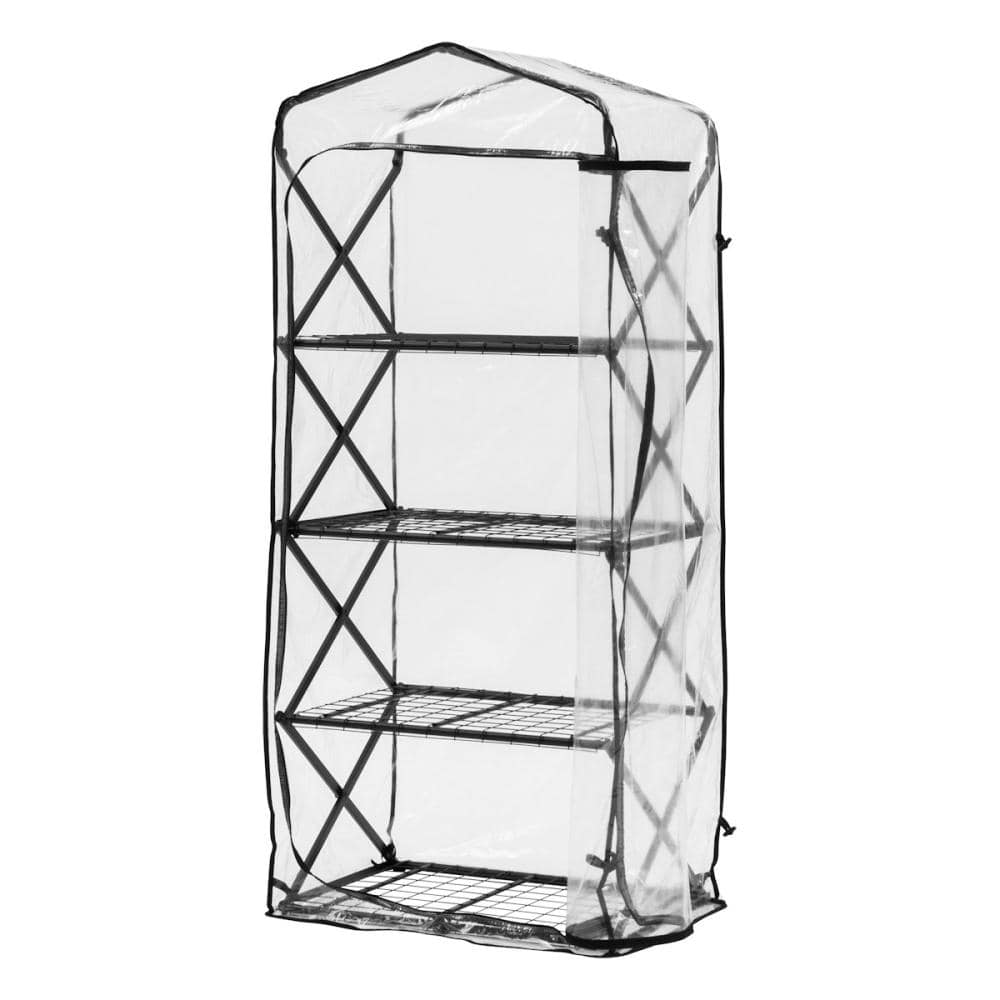 タカショー　折りたたみダブルジップ温室４段　ＧＲＨ－Ｆ０３