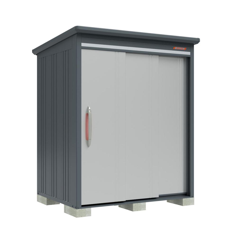 タクボ物置　ＢＥＬＯＳ　間口１７３×奥行１４０ｃｍ　棚なしタイプ　豪雪型・標準屋根　ブルイッシュグレー　Ｂ－Ｇ１７１４ＮＧＲ