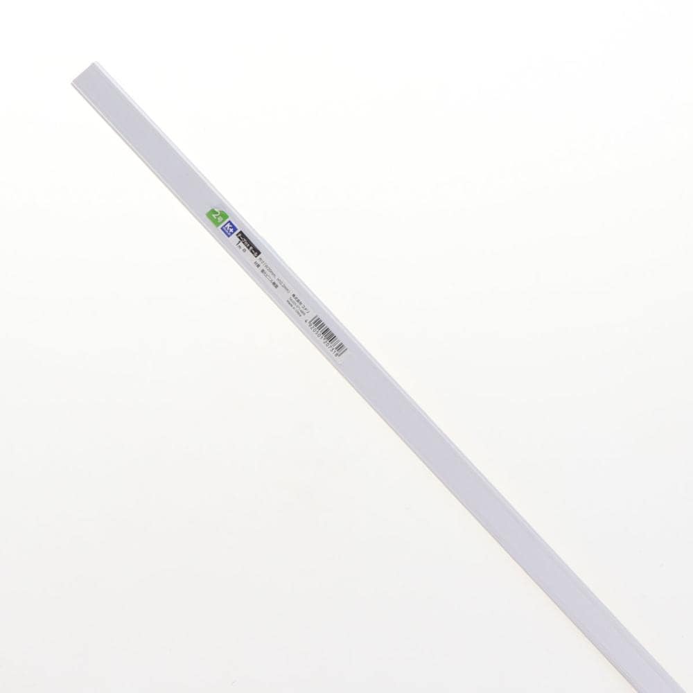 Ｋ＋ＢＵＩＬＤ　テープ付き　モール　白　２号　１ｍ