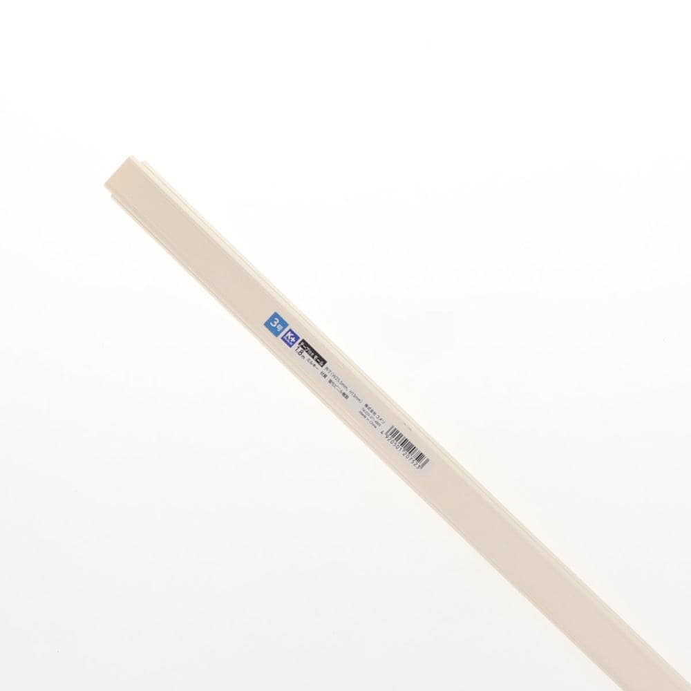 Ｋ＋ＢＵＩＬＤ　テープ付き　モール　ミルキー　３号　１．８ｍ