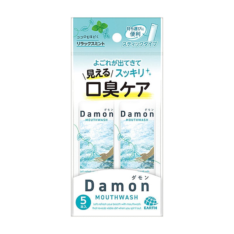 アース製薬　ダモン　リラックスミント　１２ｍＬ×５本