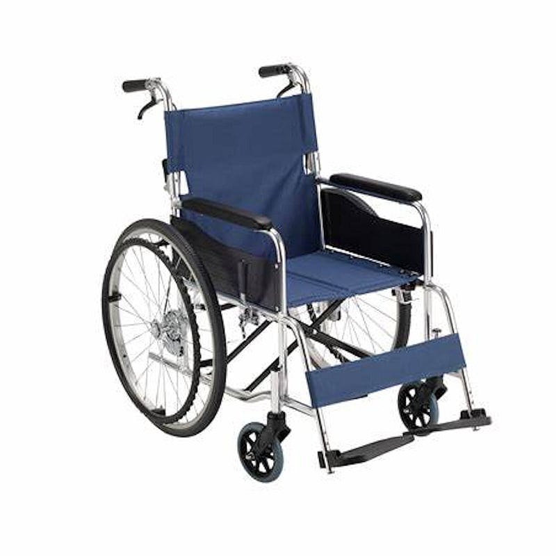 マキテック　アルミ製エコノミー車いす　自走式