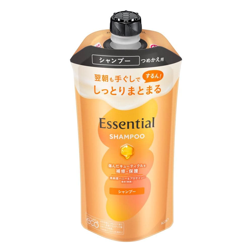花王　エッセンシャル　しっとりまとまる　シャンプー　詰め替え用　３００ｍＬ