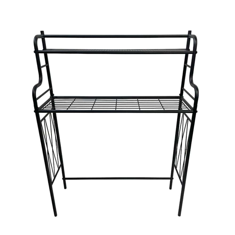 ワイドリビングラック　幅９０ｃｍ　ブラック