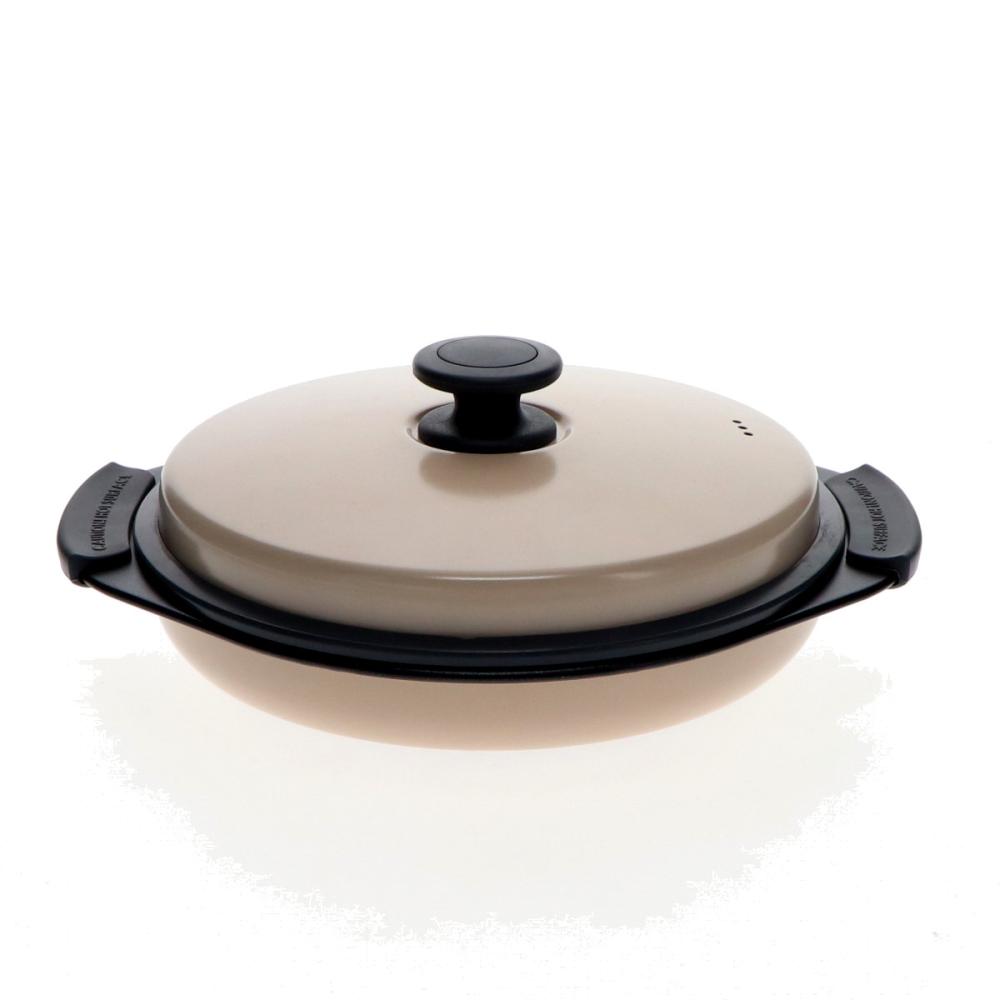 アテーナライフ　電子レンジ調理でらくらくグリル　丸形