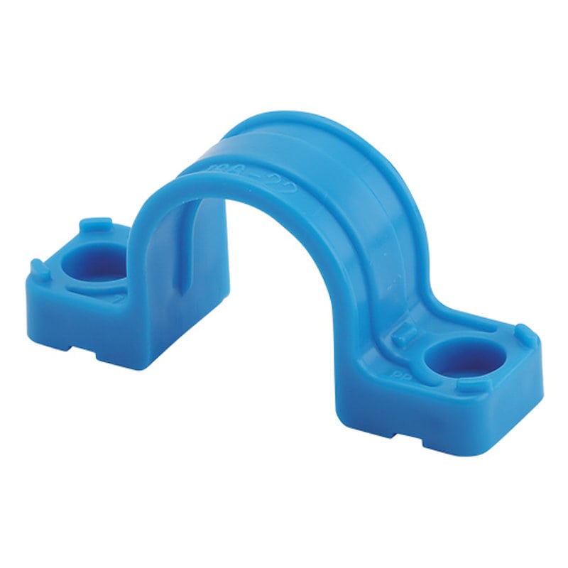 １６Ｊ５ｍｍパイプ用サドル　ブルー　ＩＳＧ－２５－Ｂ－ＨＣ