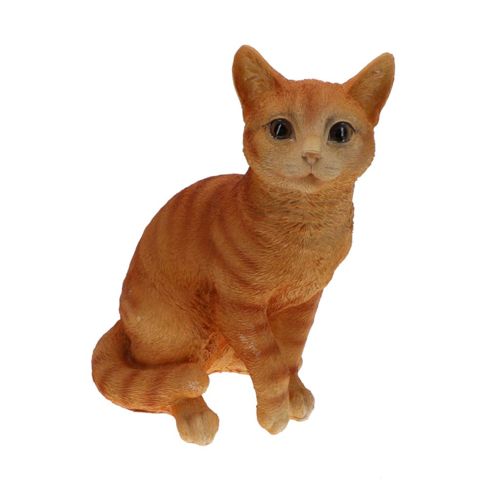 Ｂｒｅｅｚｙ　Ｇｒｅｅｎ　ガーデンオブジェ　キャット　Ｍ