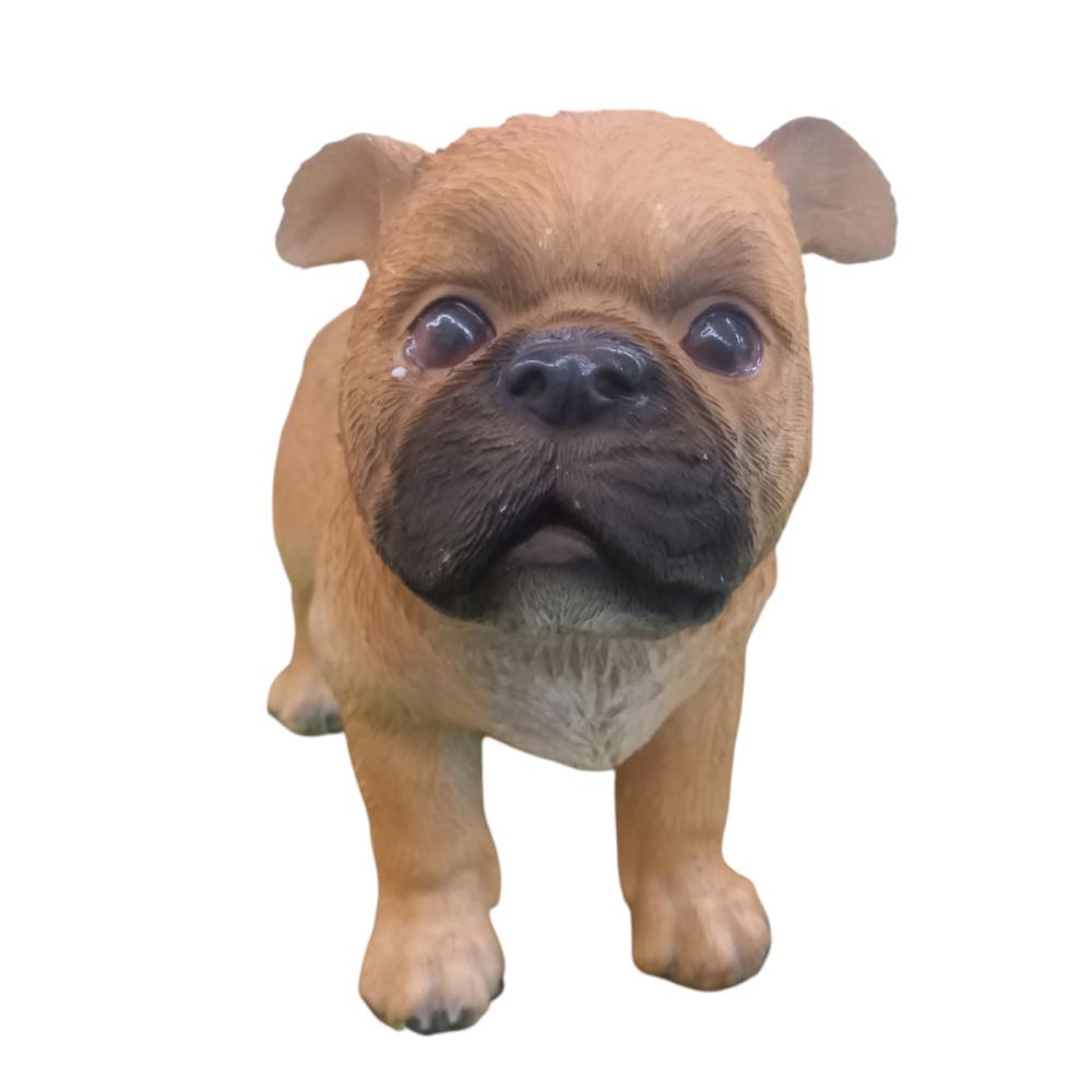 Ｂｒｅｅｚｙ　Ｇｒｅｅｎ　ガーデンオブジェ　ブルドック　Ｓ