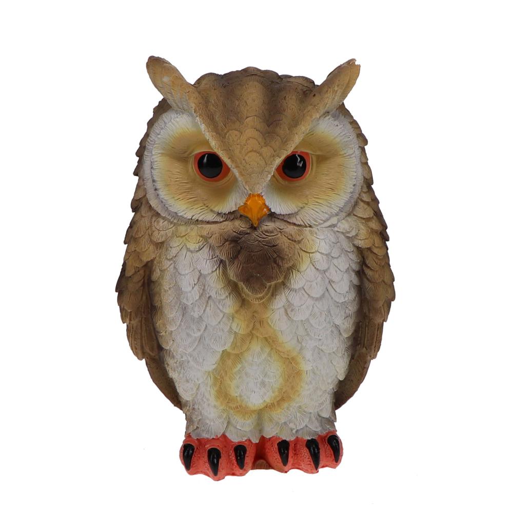 Ｂｒｅｅｚｙ　Ｇｒｅｅｎ　ガーデンオブジェ　ミミズク　Ｓ