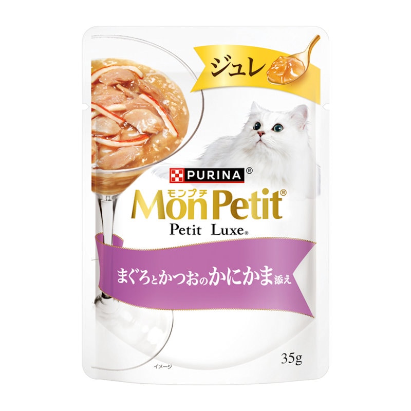ＭＰ（モンプチ）プチリュクスパウチ　ジュレまぐろかつおかにかま