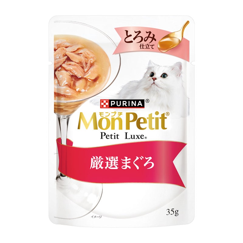 ＭＰ（モンプチ）プチリュクスパウチ　とろみ仕立て厳選まぐろ