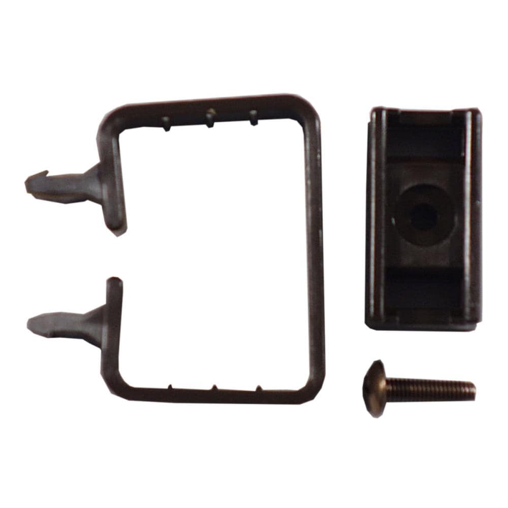 角型サドルバンド受　４５×３０ｍｍ　ビス付　ブロンズ