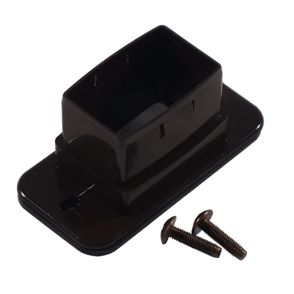 角アタッチメントパッキン　ブロンズ４５×３０mm　ビス付