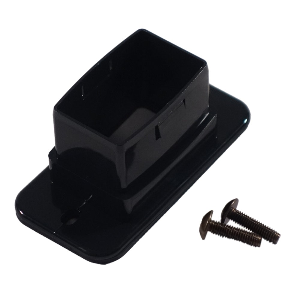 角アタッチメントパッキン　ブラック４５×３０ｍｍ　ビス付