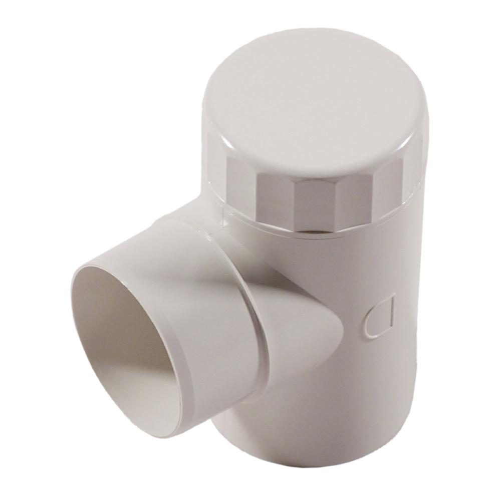 丸ドレンエルボ　ホワイト　４２型