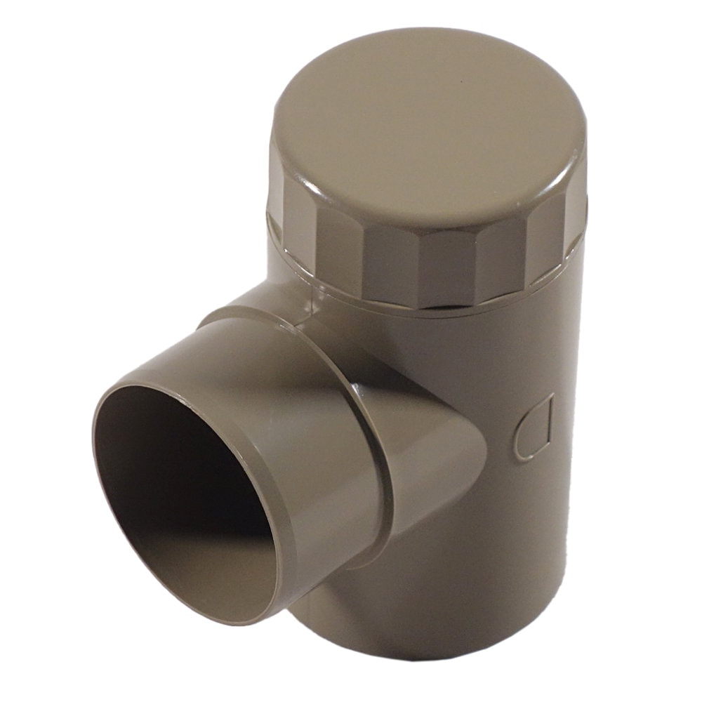 丸ドレンエルボ　グレー　４２型