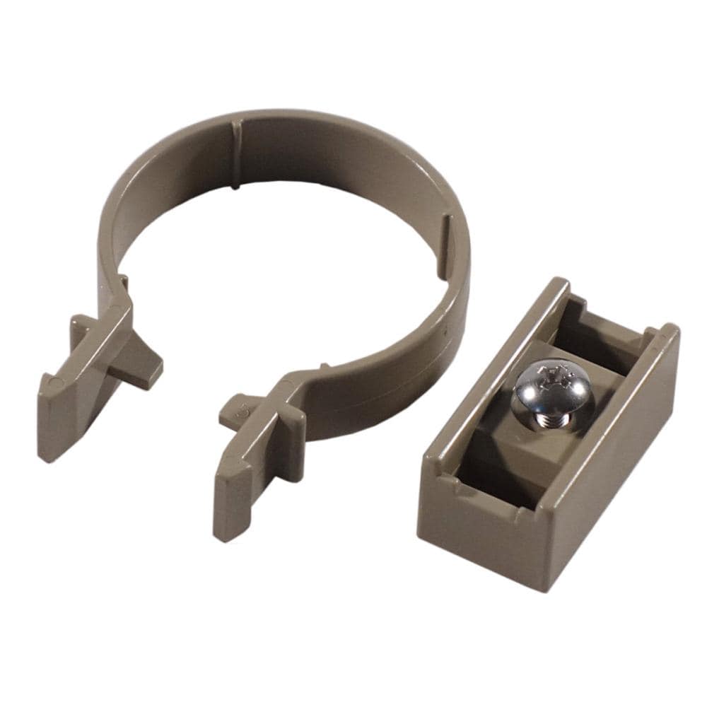 丸サドルバンド受グレー　４２型ビス付