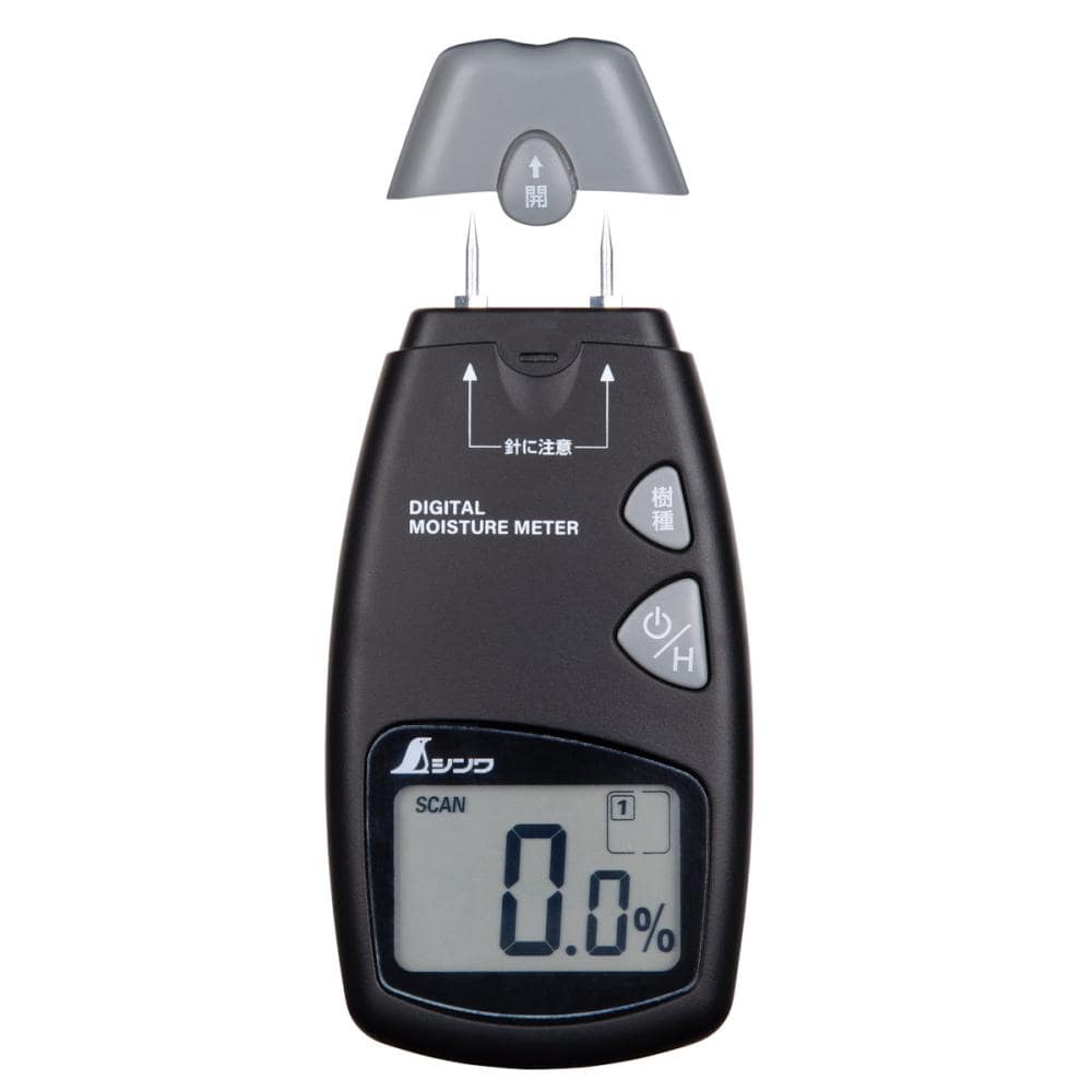 シンワ測定　デジタル水分計　木材用　ホールド機能付　７８６４３