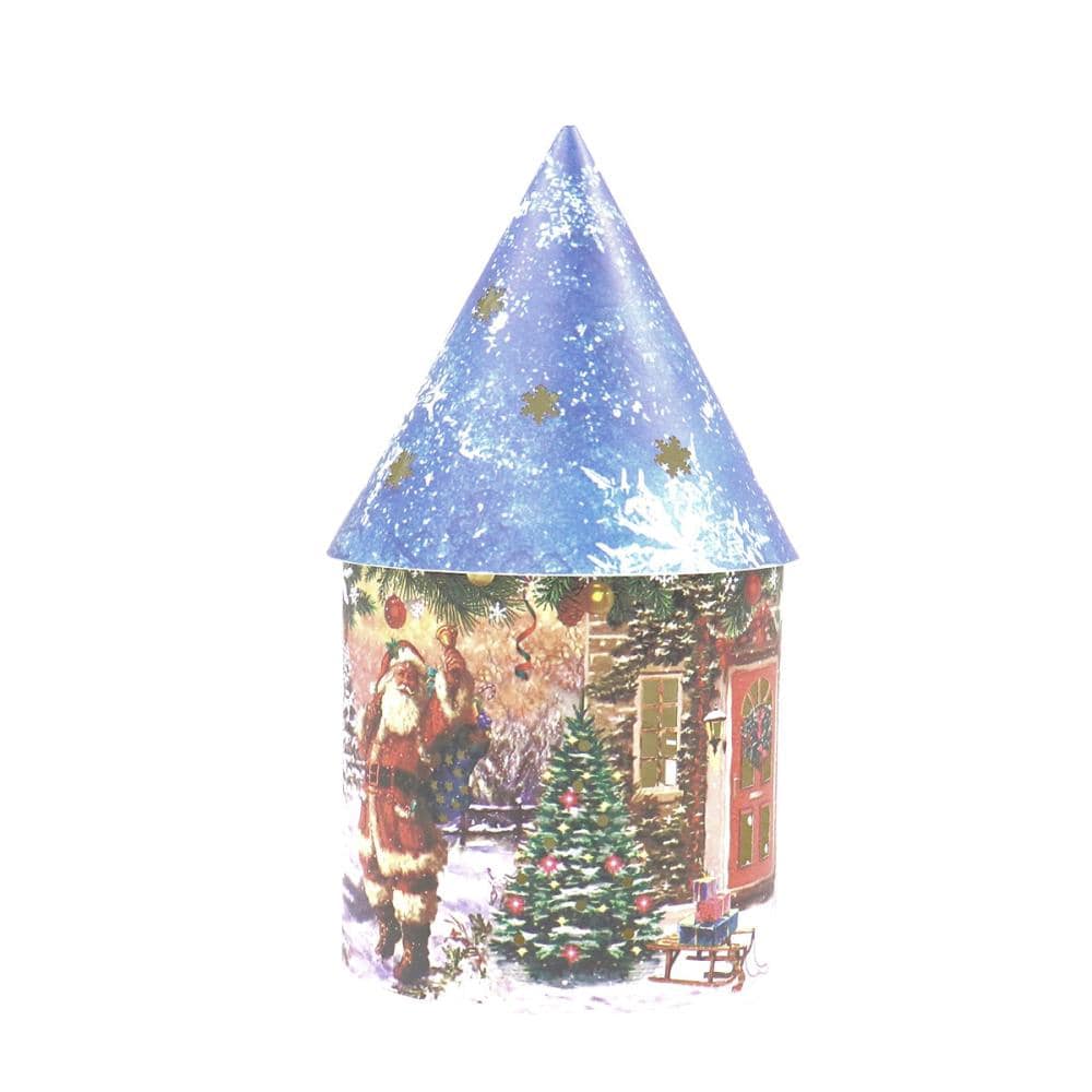 東京ローソク　ハウス型　ＬＥＤライト置物　ブルー