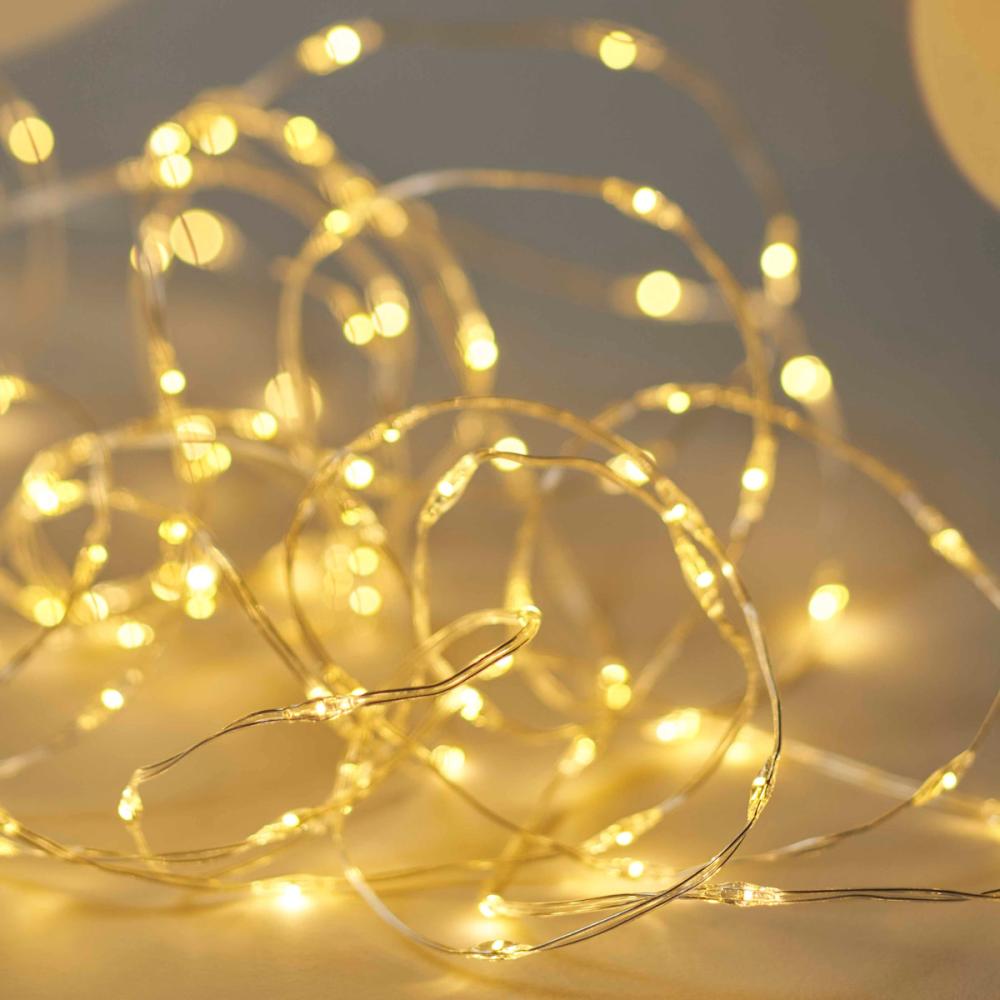 ＬＥＤフェアリーライト　１００球　ゴールド