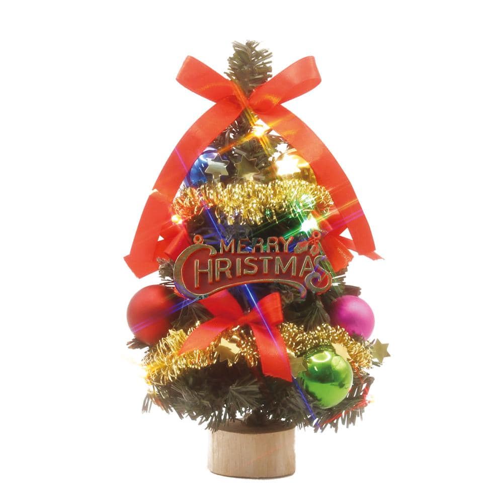 東京ローソク　デコレーションツリー　カラフルマルチ　２１ｃｍ