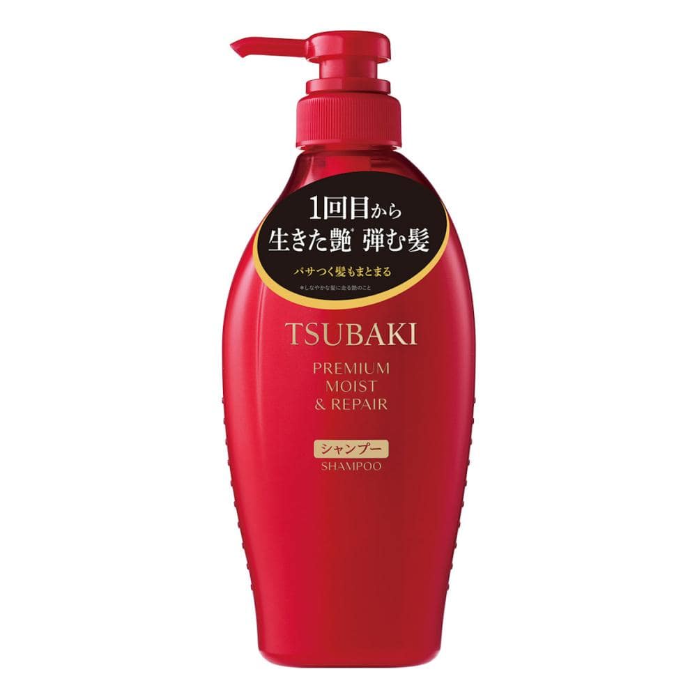 ファイントゥデイ　ＴＳＵＢＡＫＩ　ツバキ　プレミアムモイストシャンプー　本体　４５０ｍＬ