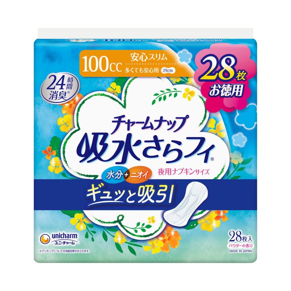 ユニ・チャーム　チャームナップ　多くても安心用　１００ｃｃ　２８枚
