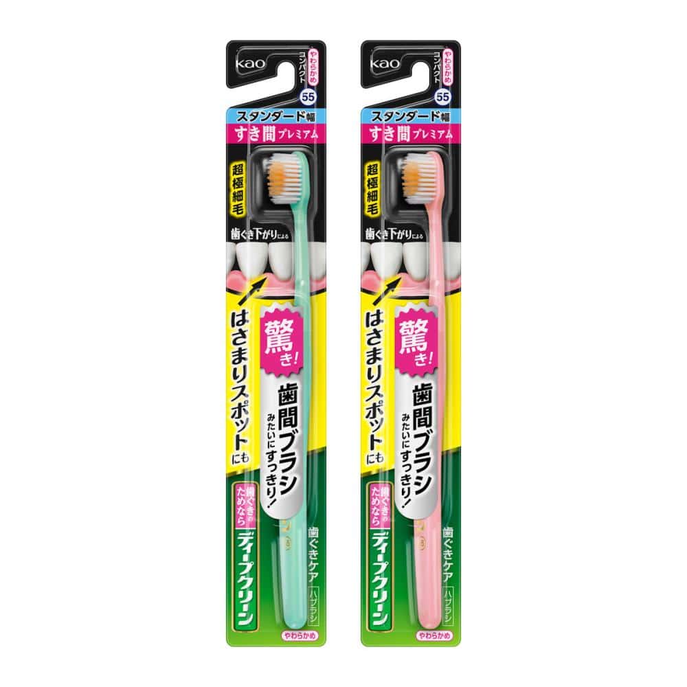 花王　ディープクリーン　ハブラシ　すき間プレミアム　スタンダード幅　やわらかめ　１本